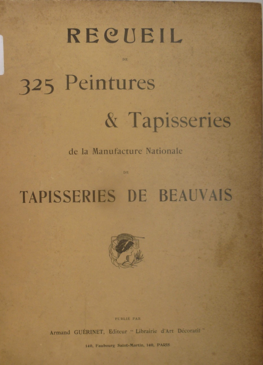 Recueil de 325 Peintures et Tapisseries de la Manufacture Nationale de Tapisseries de Beauvais