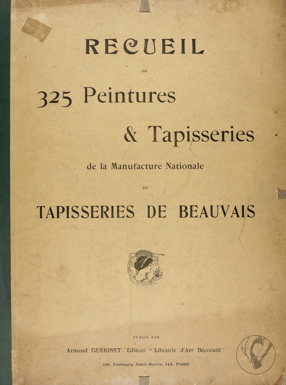 Recueil de 325 Peintures et Tapisseries de la Manufacture Nationale de Tapisseries de Beauvais