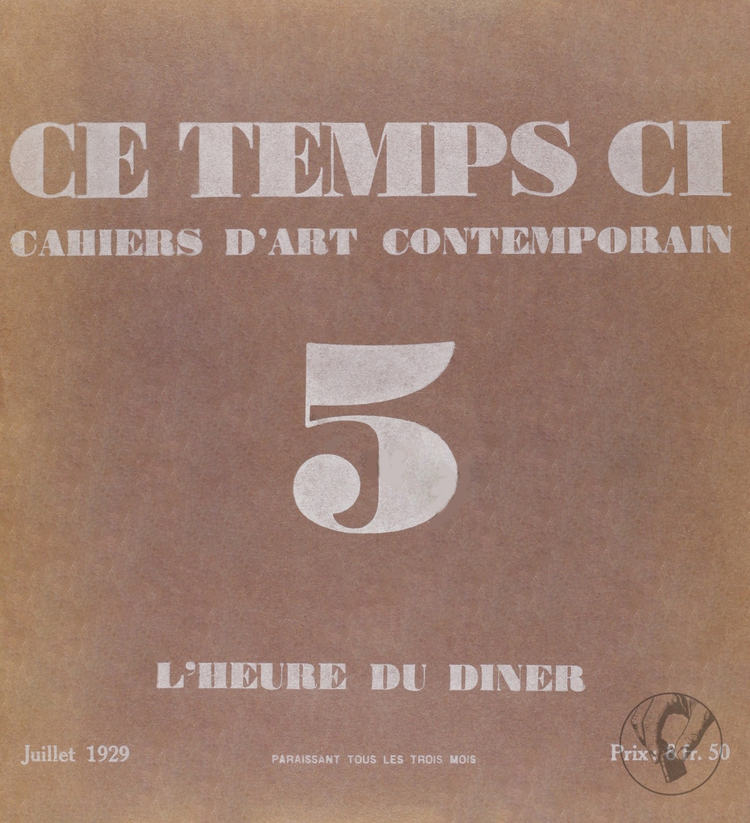 Ce temps-ci - cahiers d'art contemporain