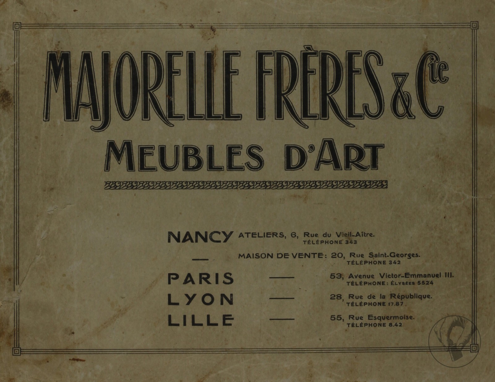 Majorelle Frères - Meubles d'Art