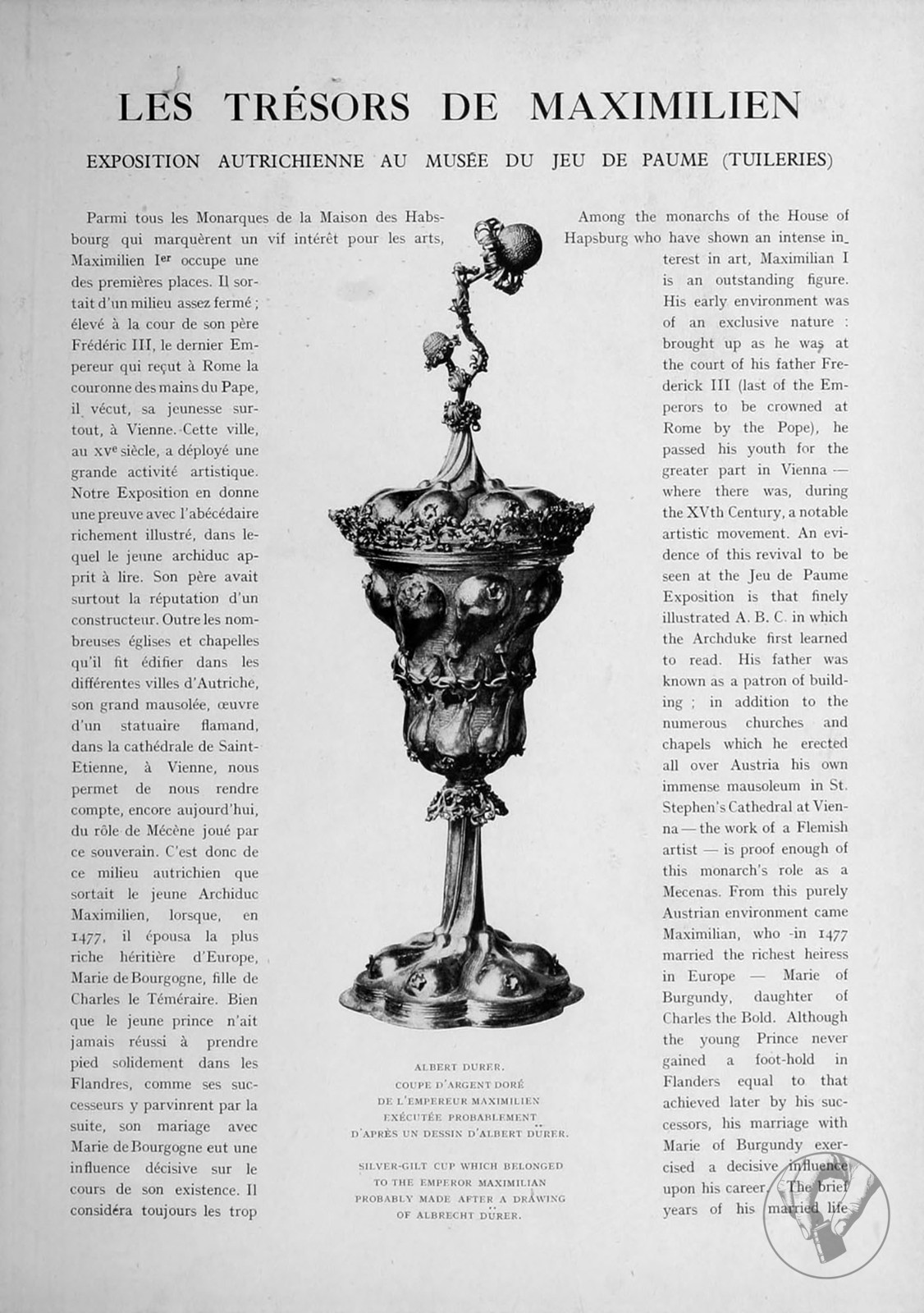 La Renaissance de l'art français et des industries de luxe