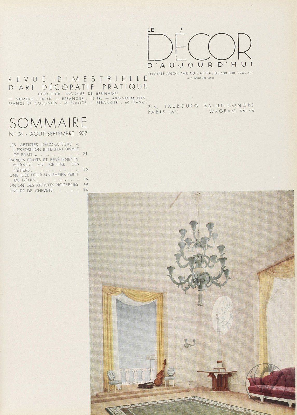 Le Décor d'Aujourd'hui