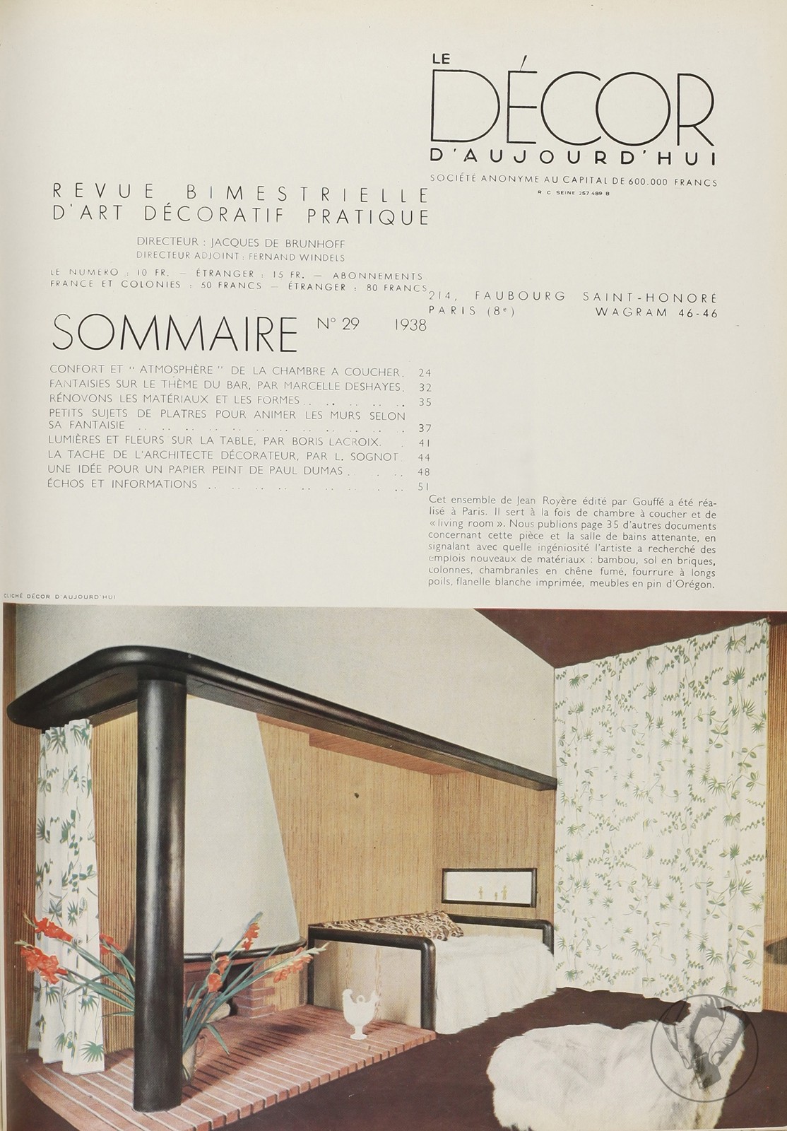 Le Décor d'Aujourd'hui