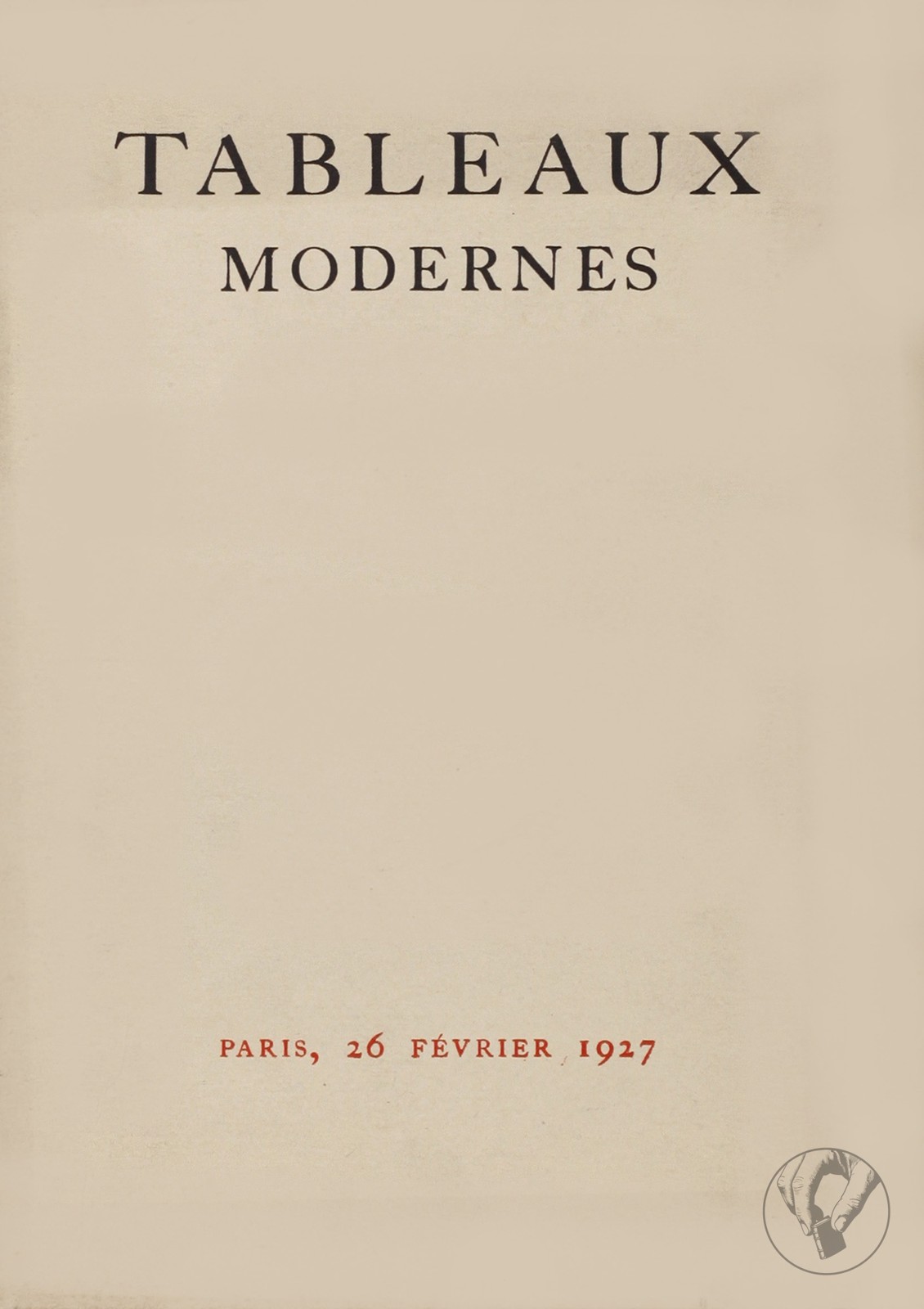 Tableaux Modernes