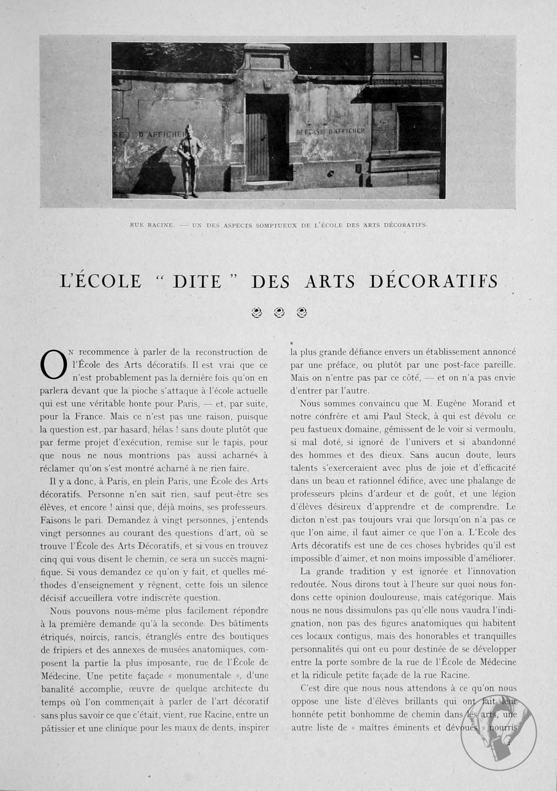 La Renaissance de l'art français et des industries de luxe