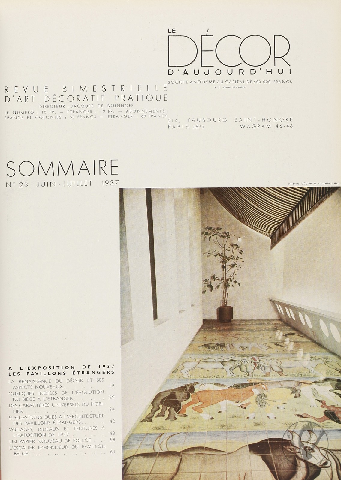 Le Décor d'Aujourd'hui