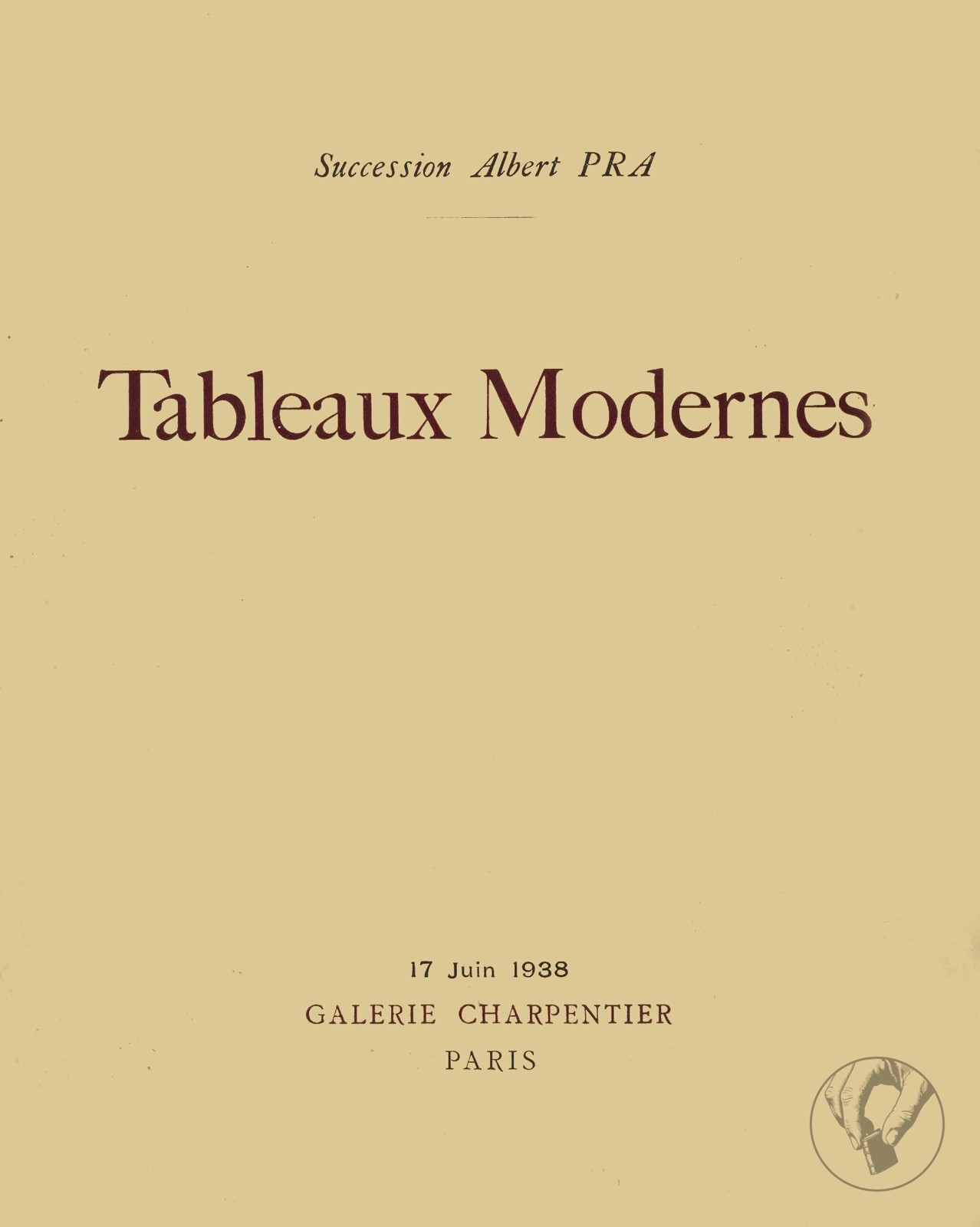 Succession Albert Pra - Tableaux Modernes