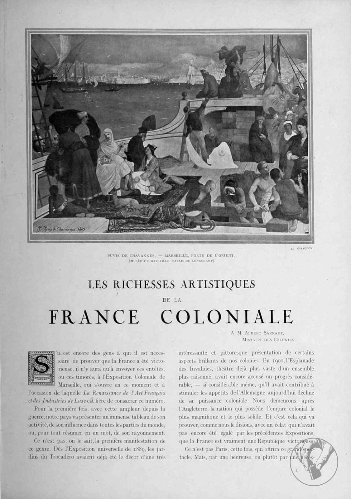 La Renaissance de l'art français et des industries de luxe