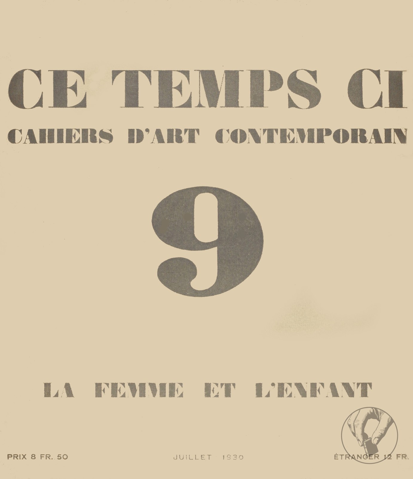 Ce temps-ci - cahiers d'art contemporain