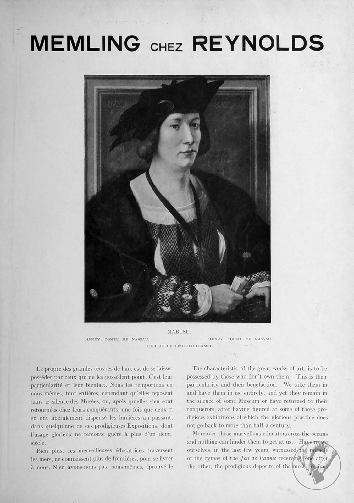 La Renaissance de l'art français et des industries de luxe
