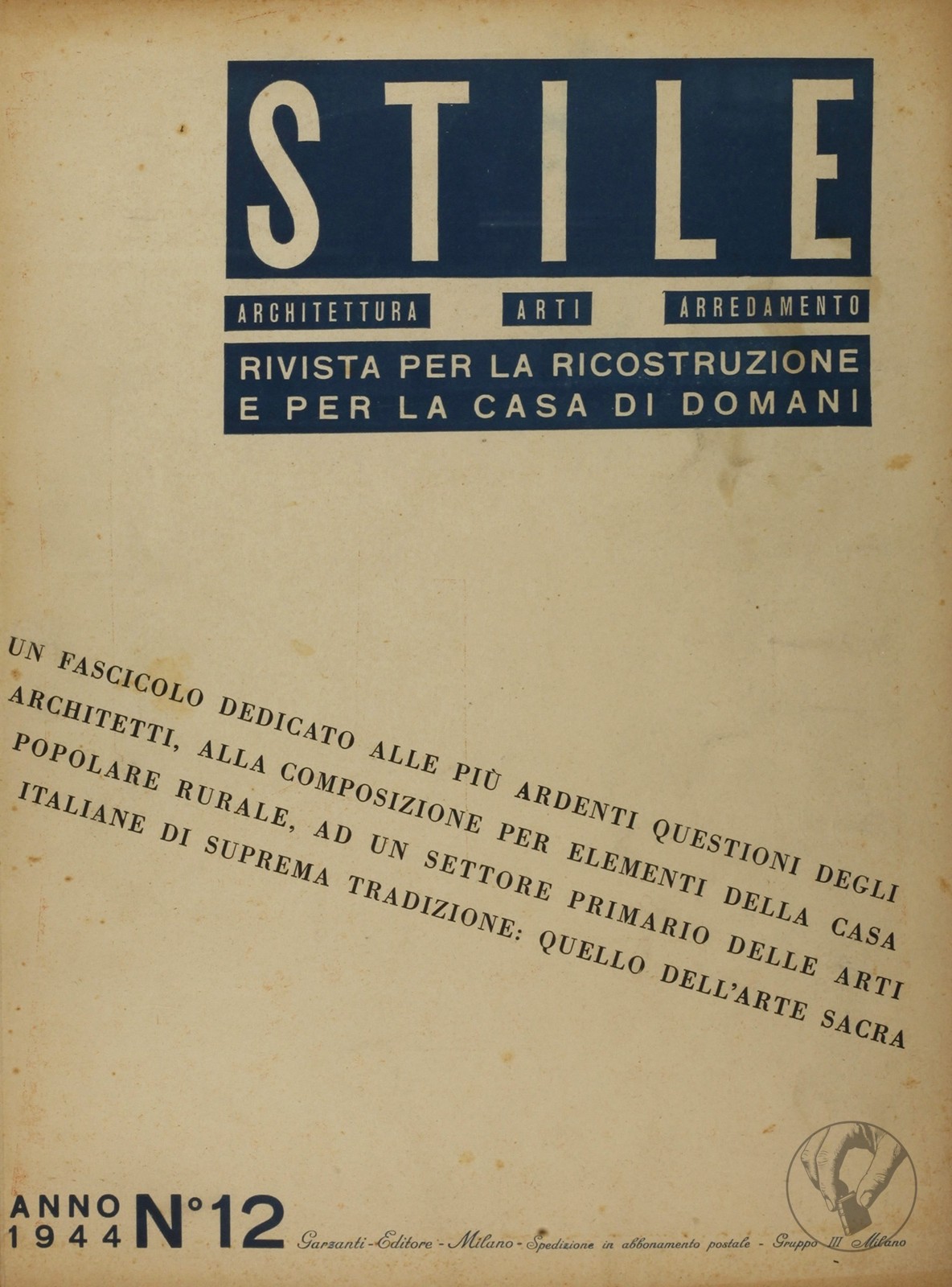 Stile - rivista per la ricostruzione