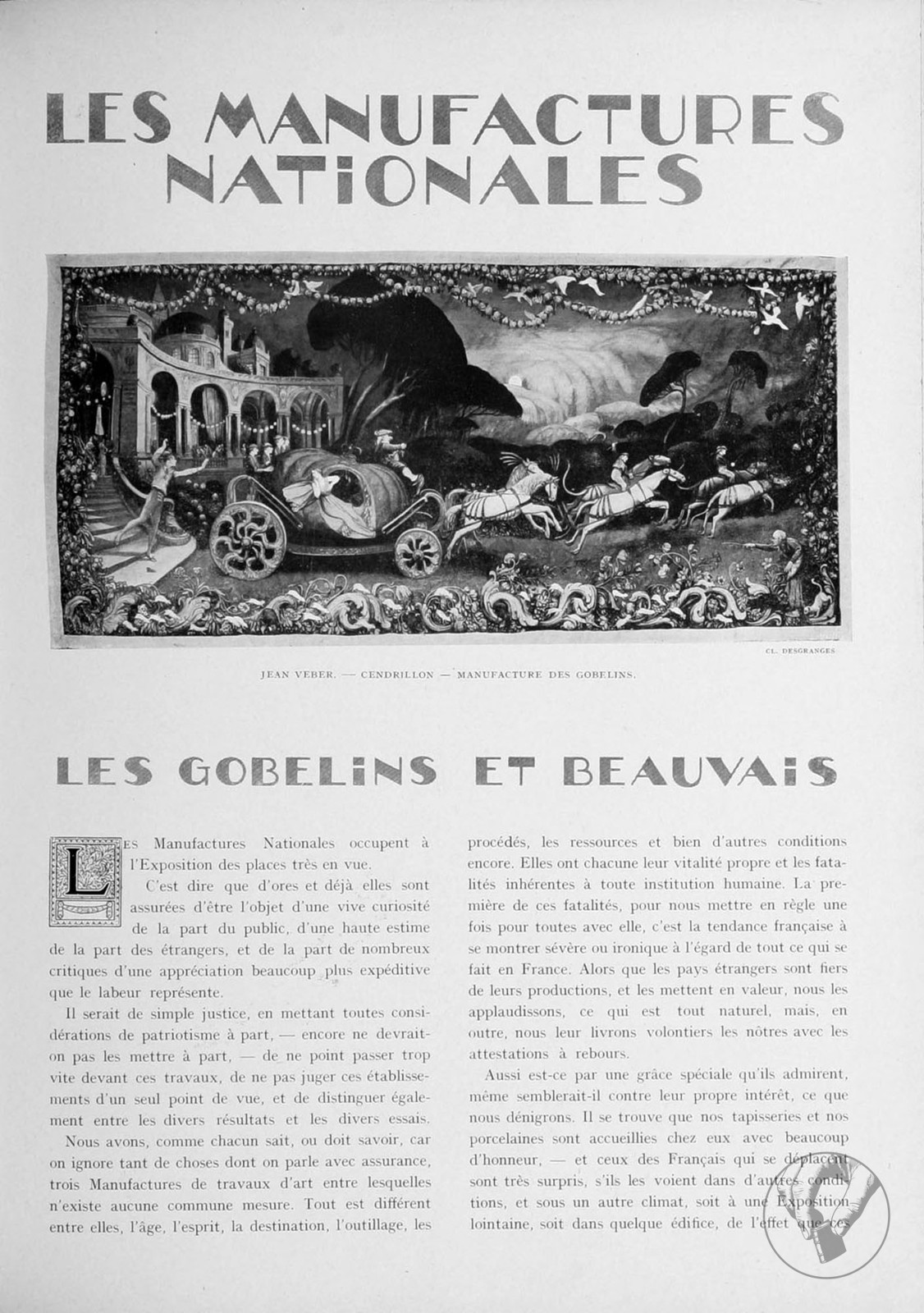 La Renaissance de l'art français et des industries de luxe