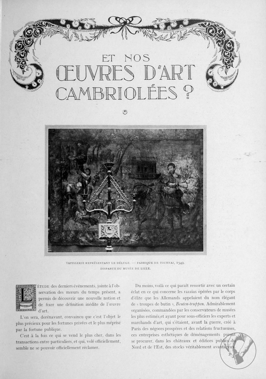 La Renaissance de l'art français et des industries de luxe