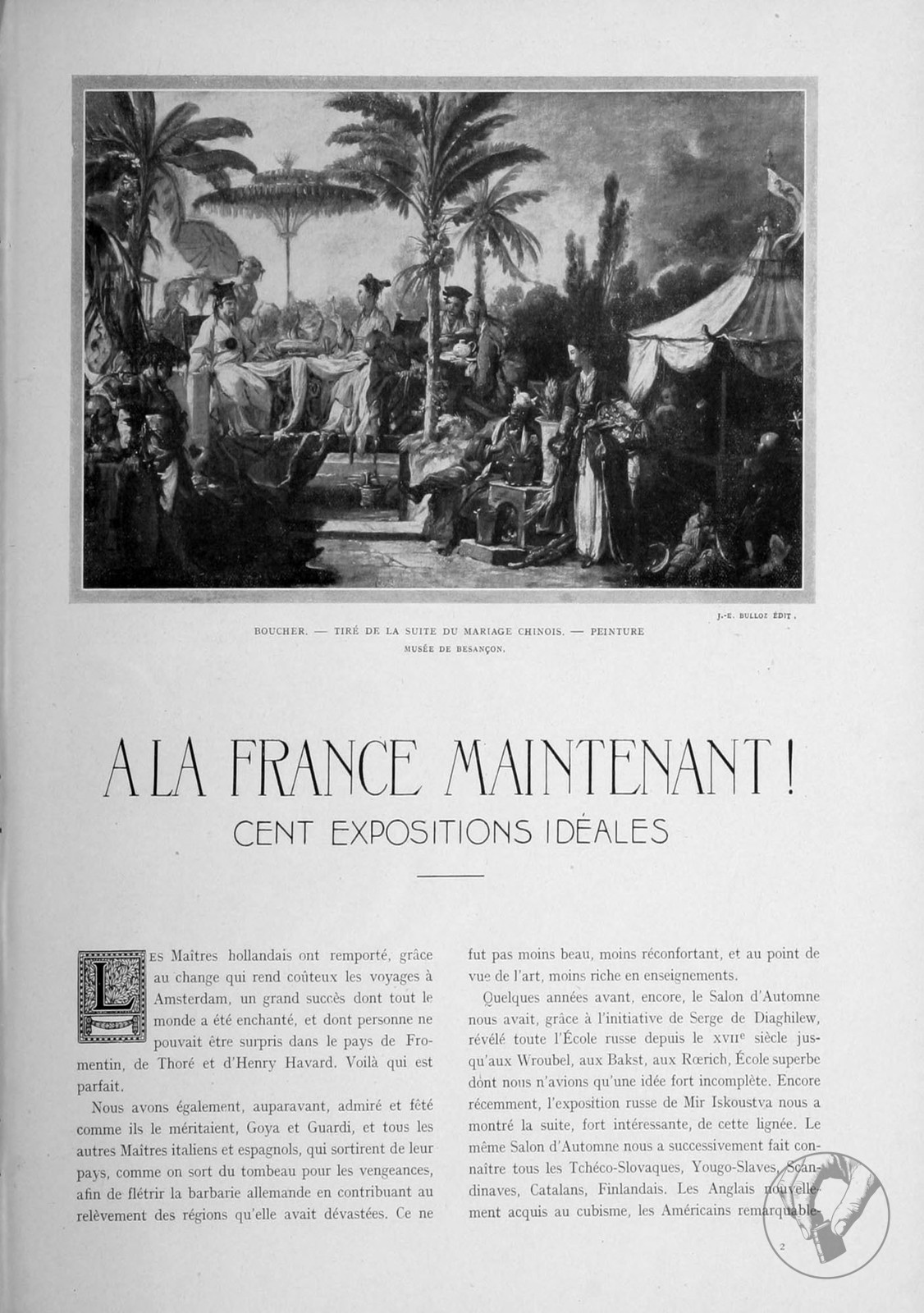 La Renaissance de l'art français et des industries de luxe