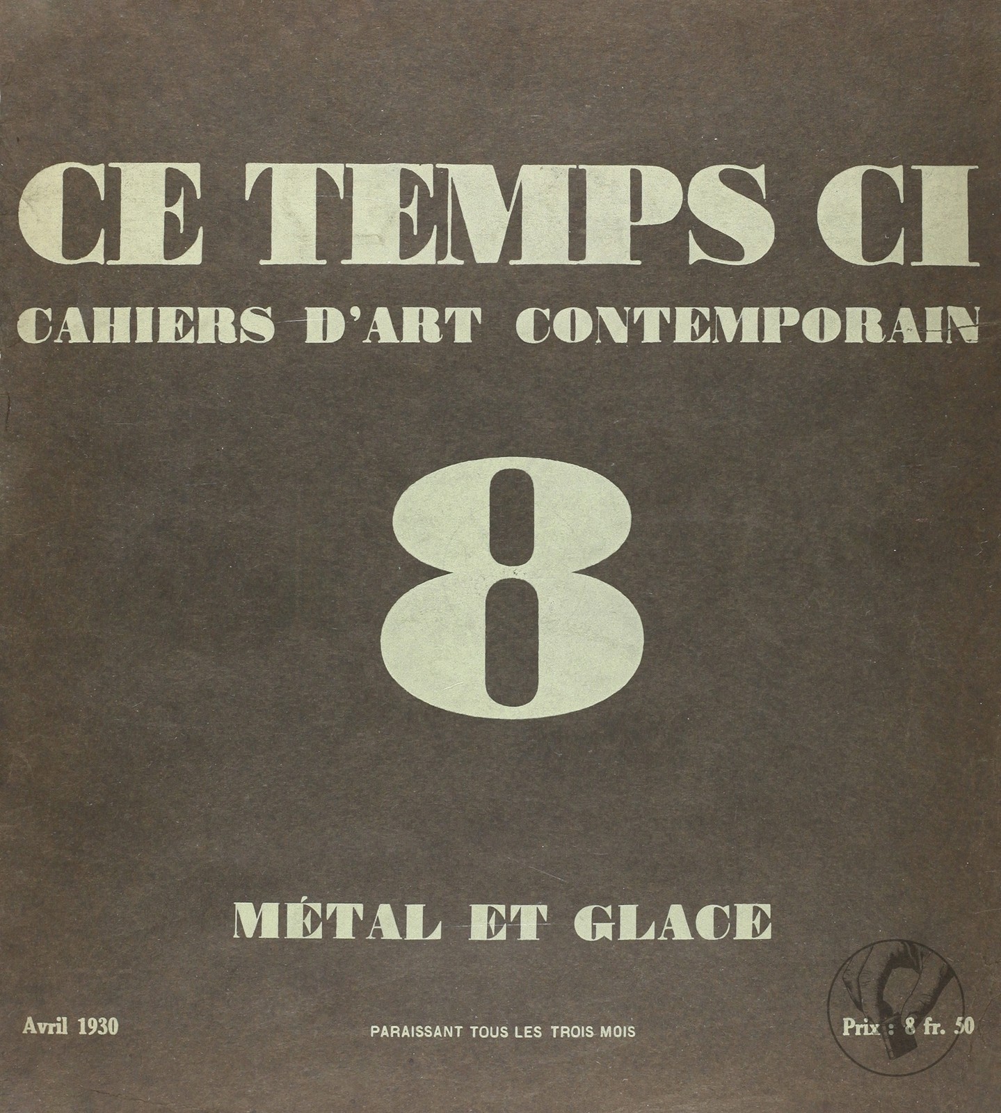Ce temps-ci - cahiers d'art contemporain