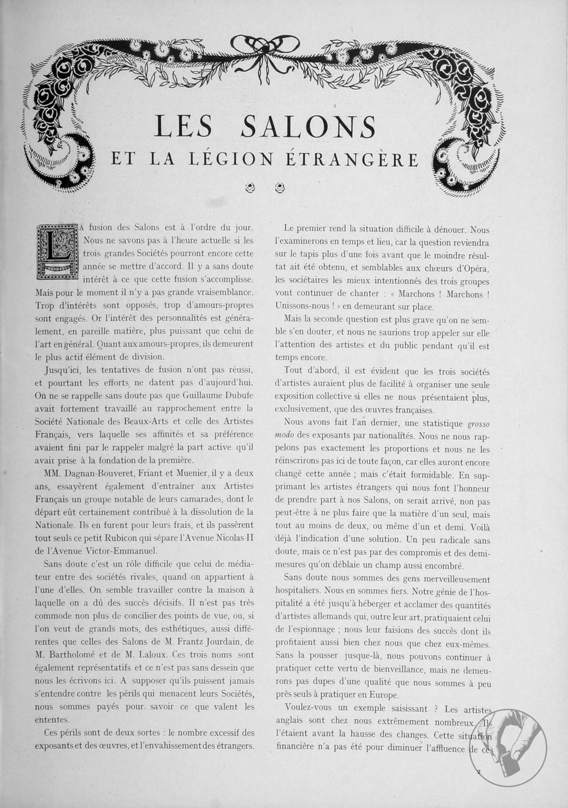 La Renaissance de l'art français et des industries de luxe