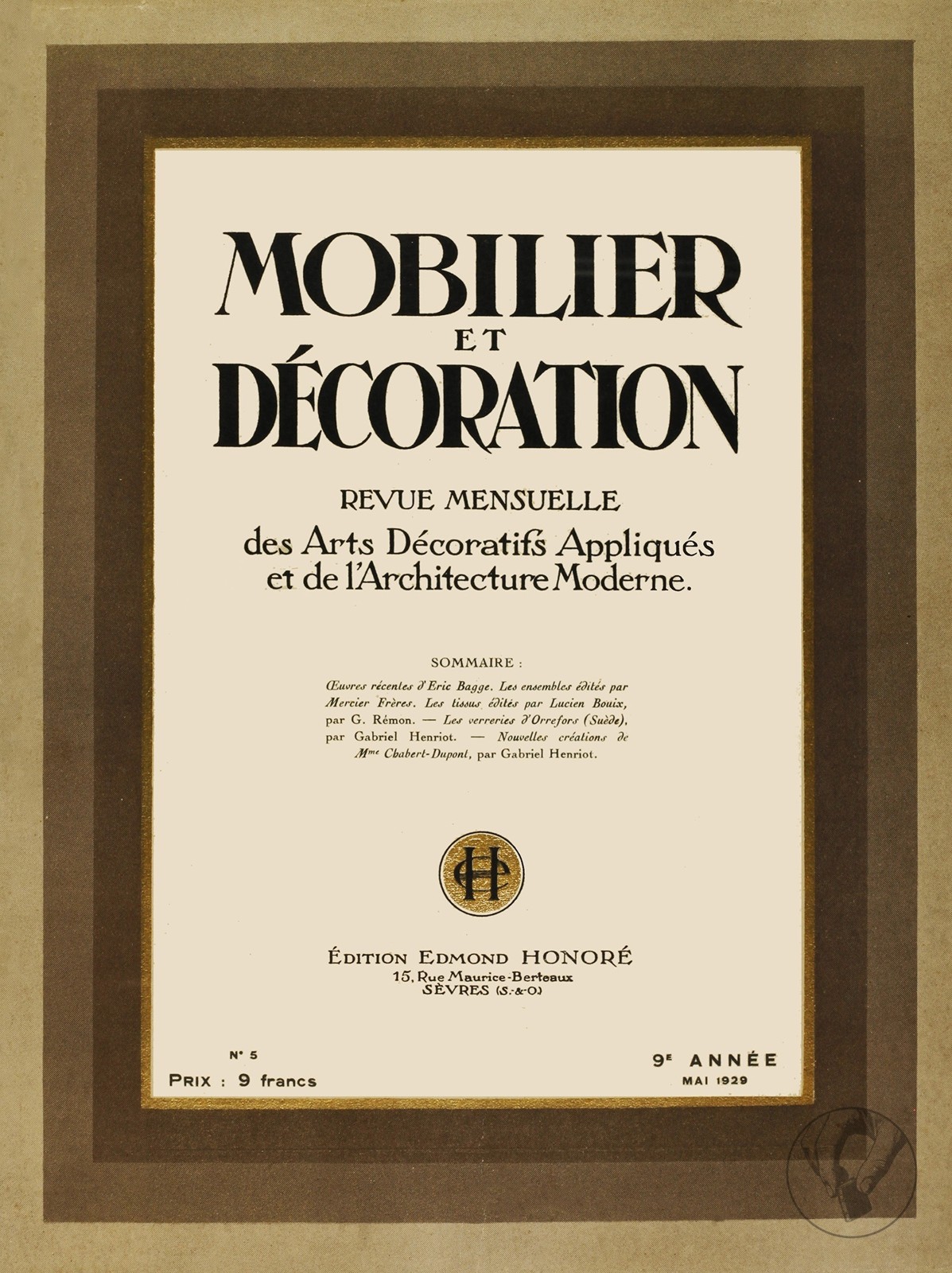 Mobilier et Décoration