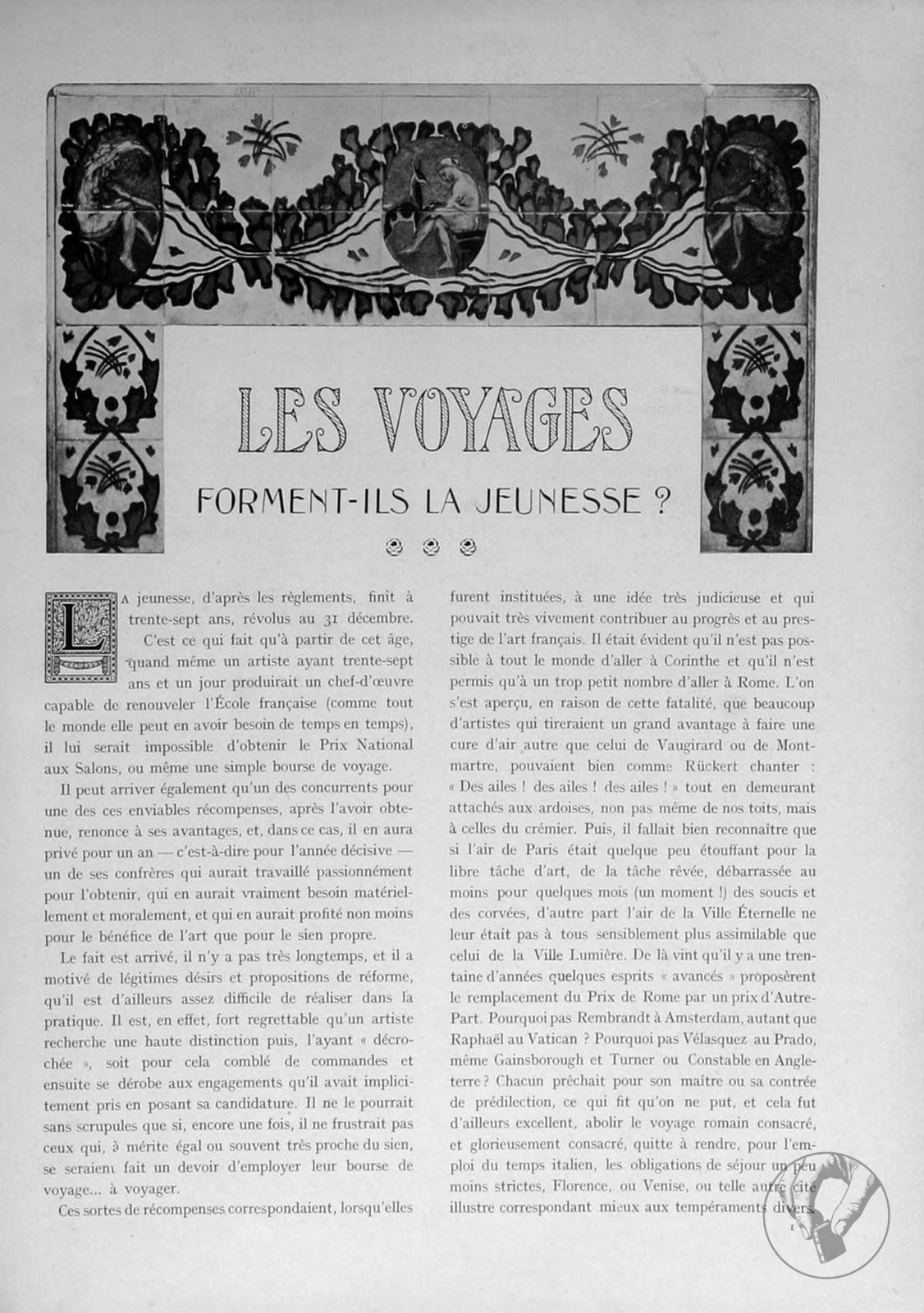 La Renaissance de l'art français et des industries de luxe