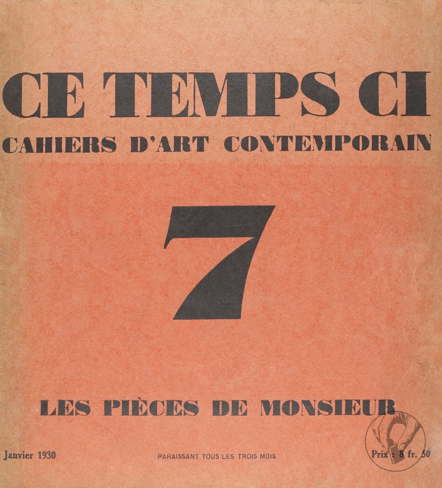 Ce temps-ci - cahiers d'art contemporain