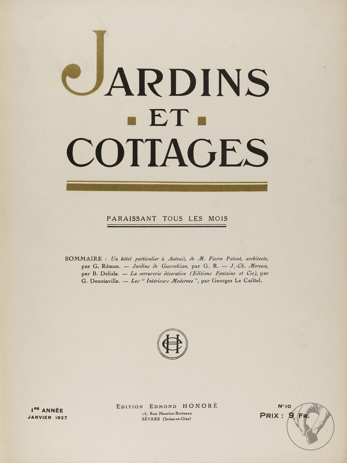 Jardins et cottages