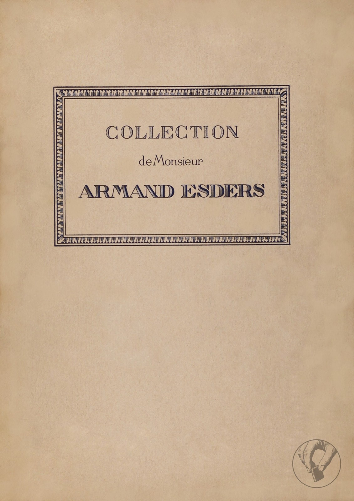 Collection Armand Esders - Œuvres Diverses