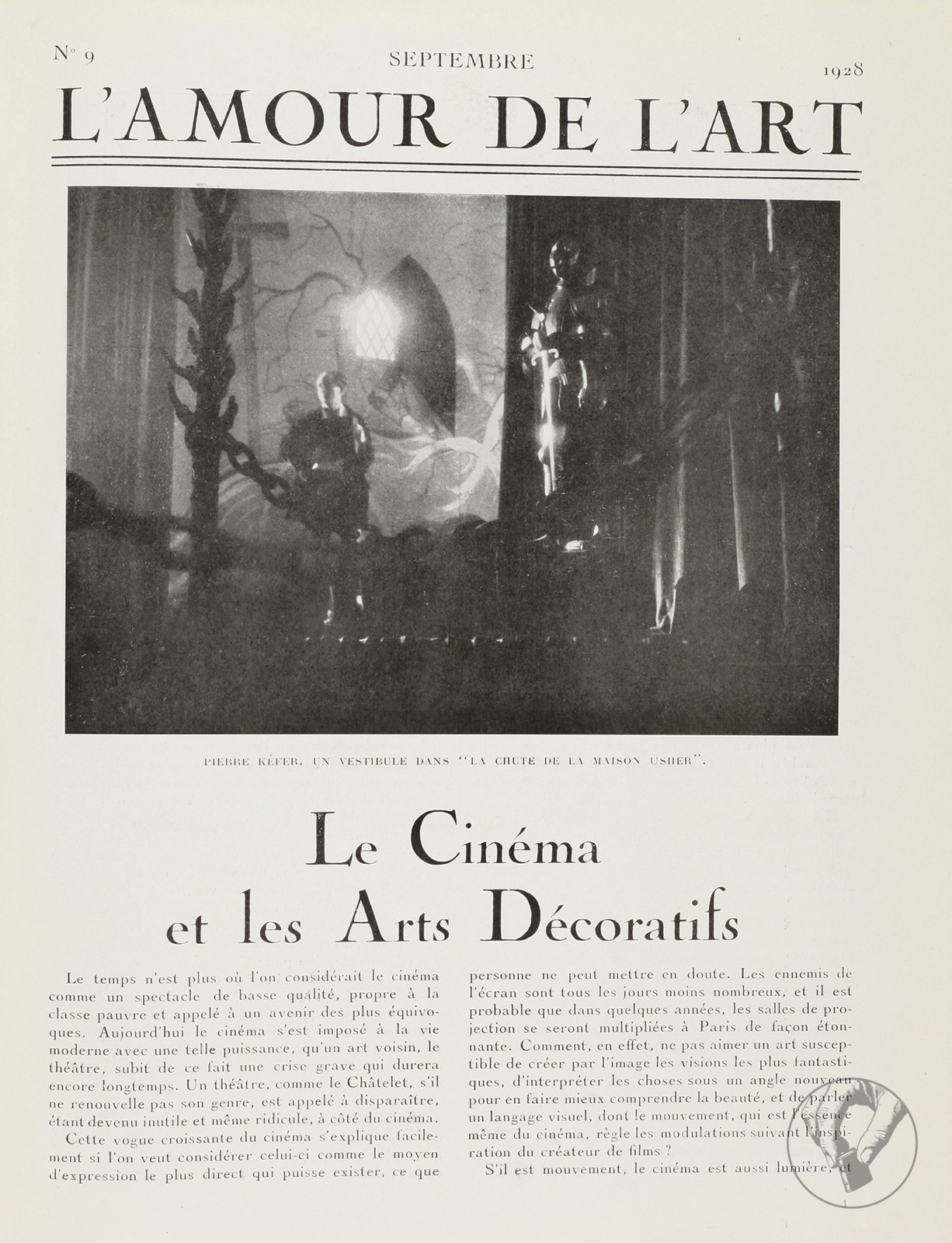 L'Amour de l'art