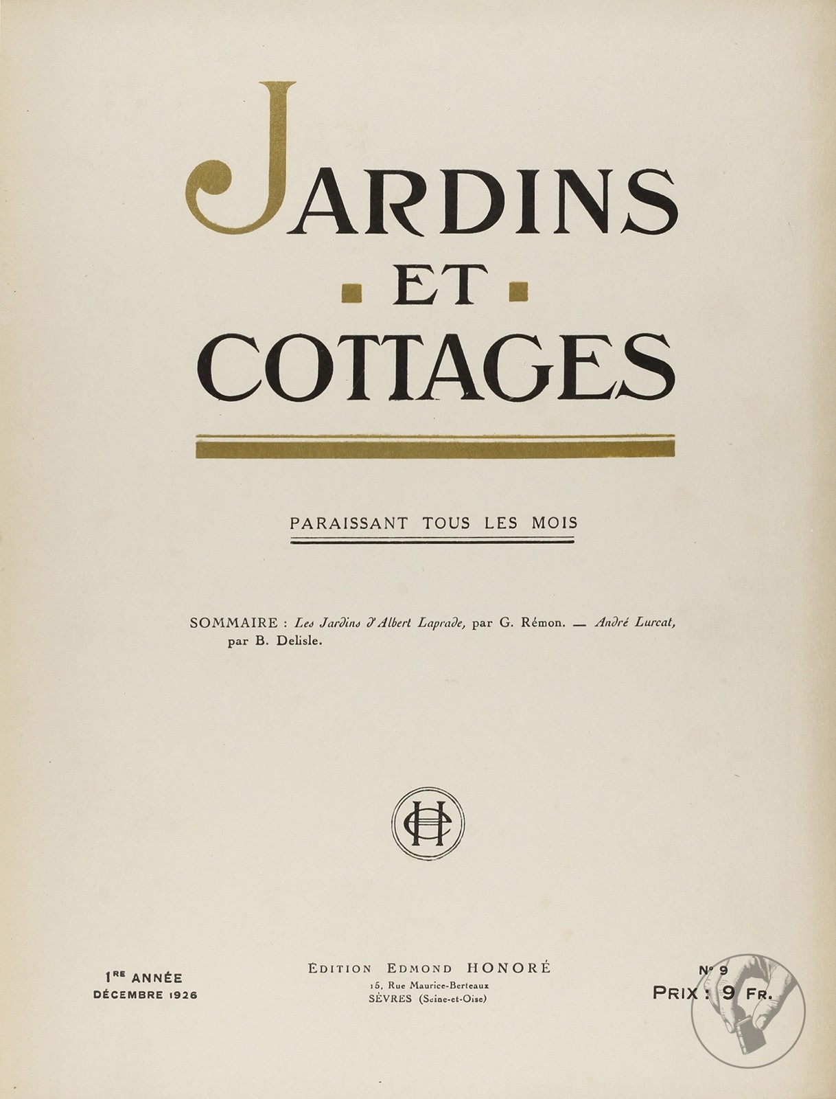Jardins et cottages