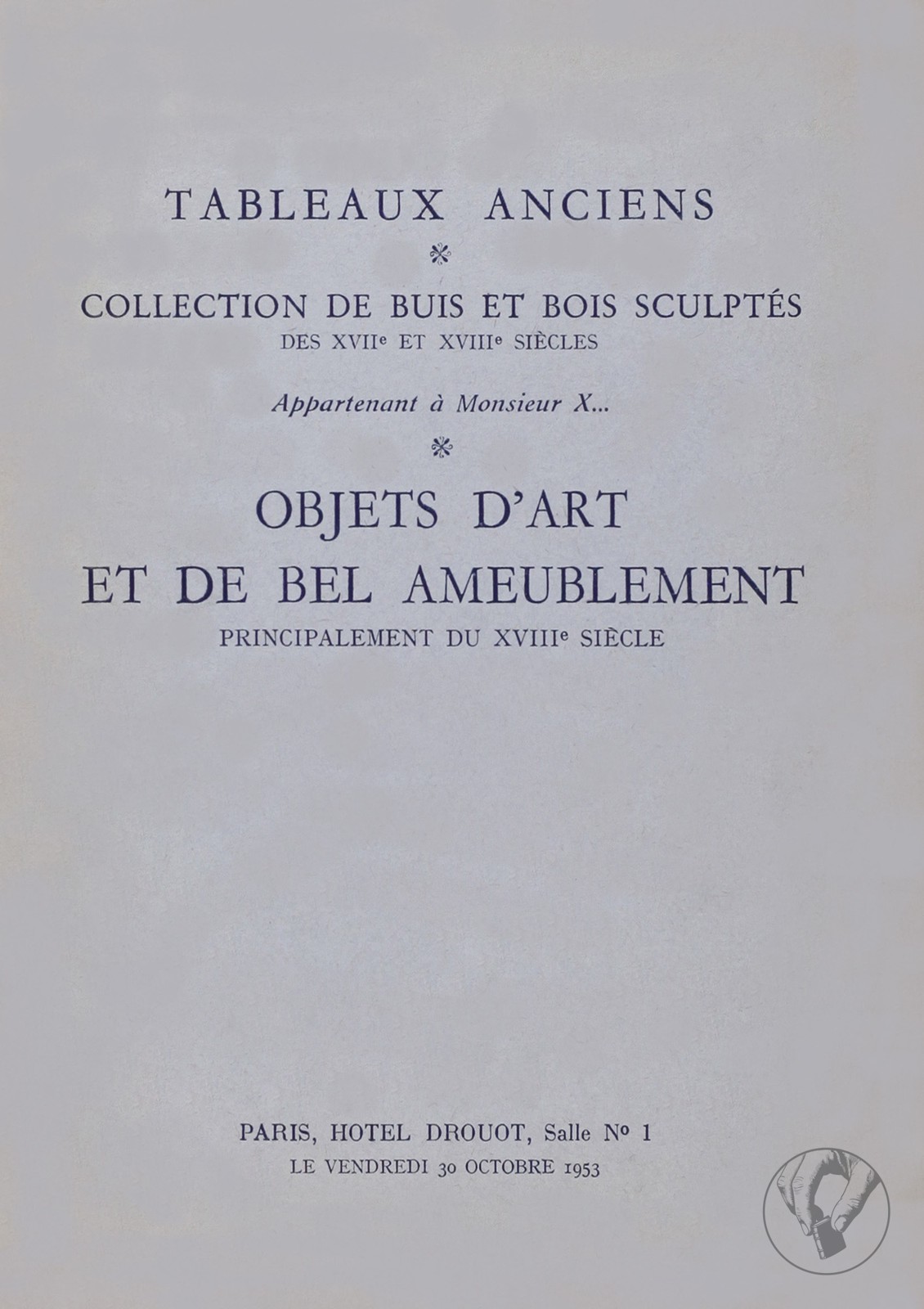 Tableaux Anciens - Buis et Bois Sculptés
