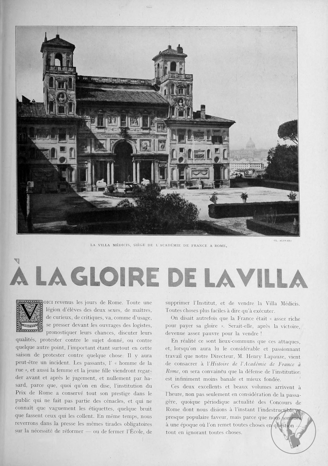 La Renaissance de l'art français et des industries de luxe