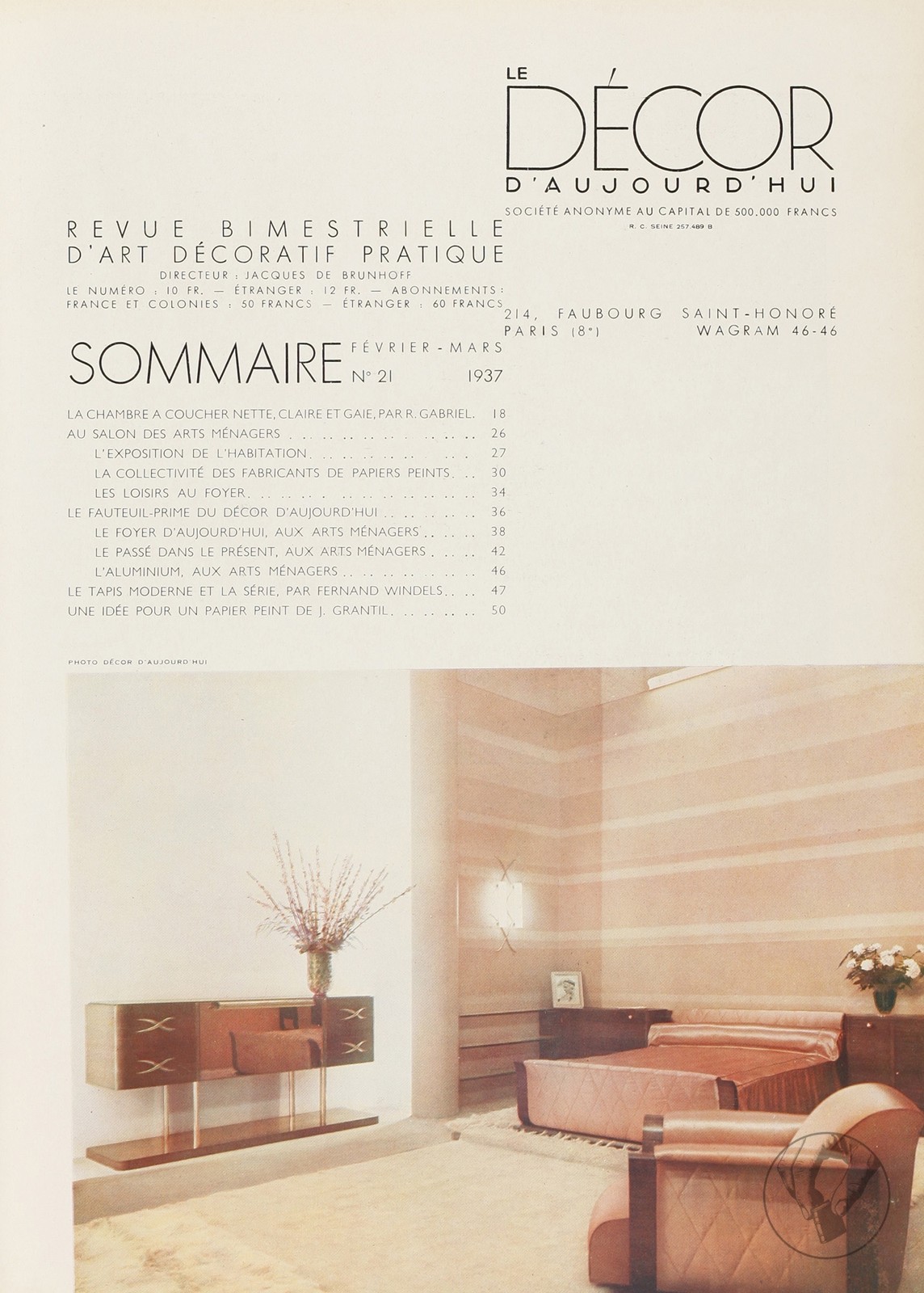 Le Décor d'Aujourd'hui