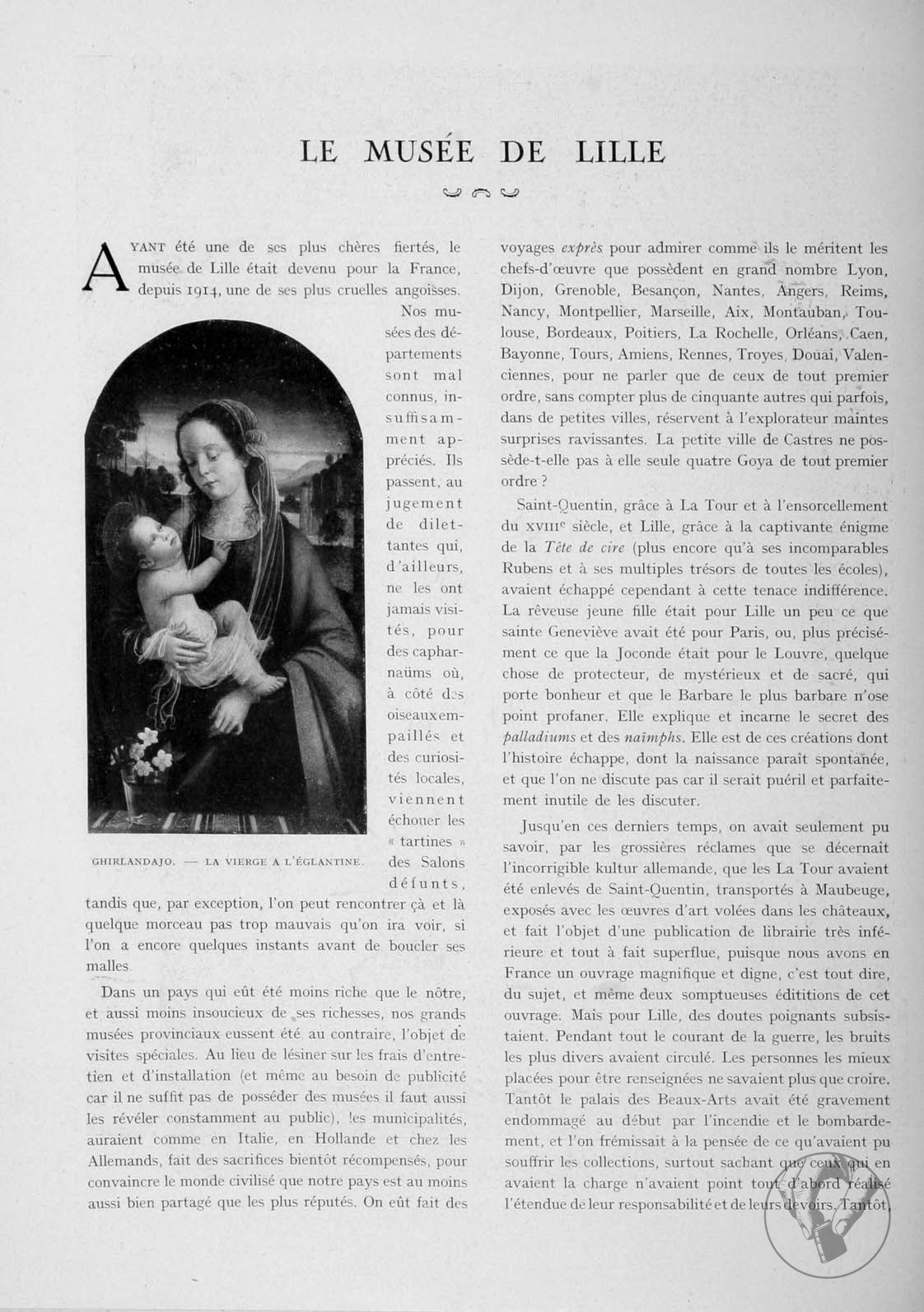 La Renaissance de l'art français et des industries de luxe