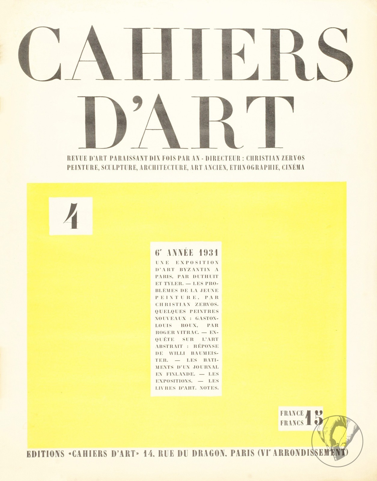 Cahiers d'Art