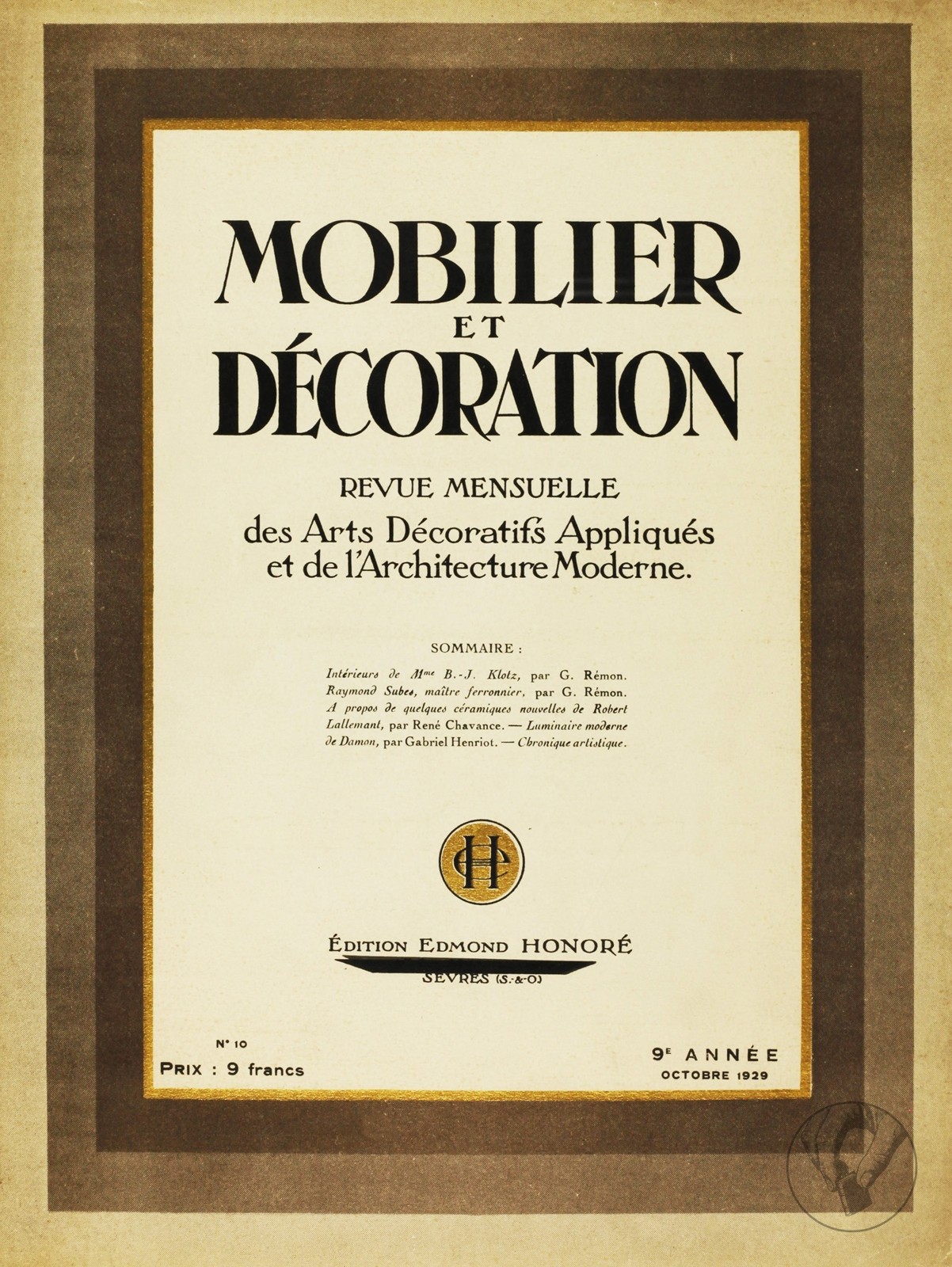 Mobilier et Décoration
