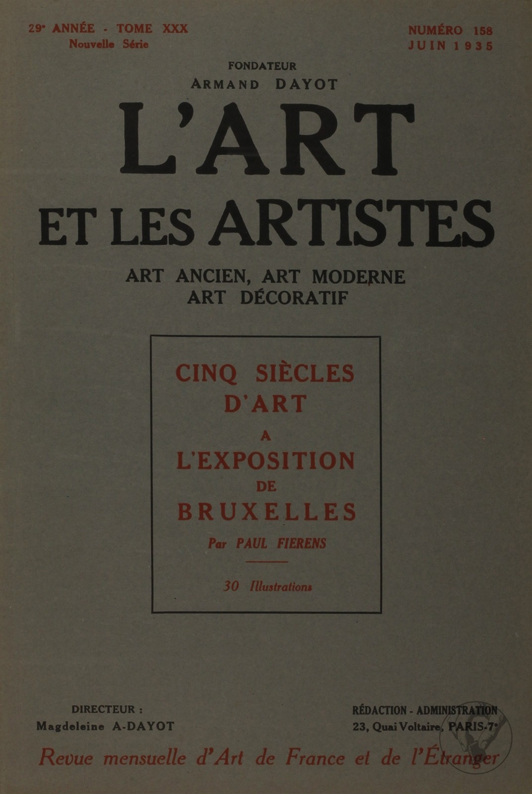 L'Art et les Artistes