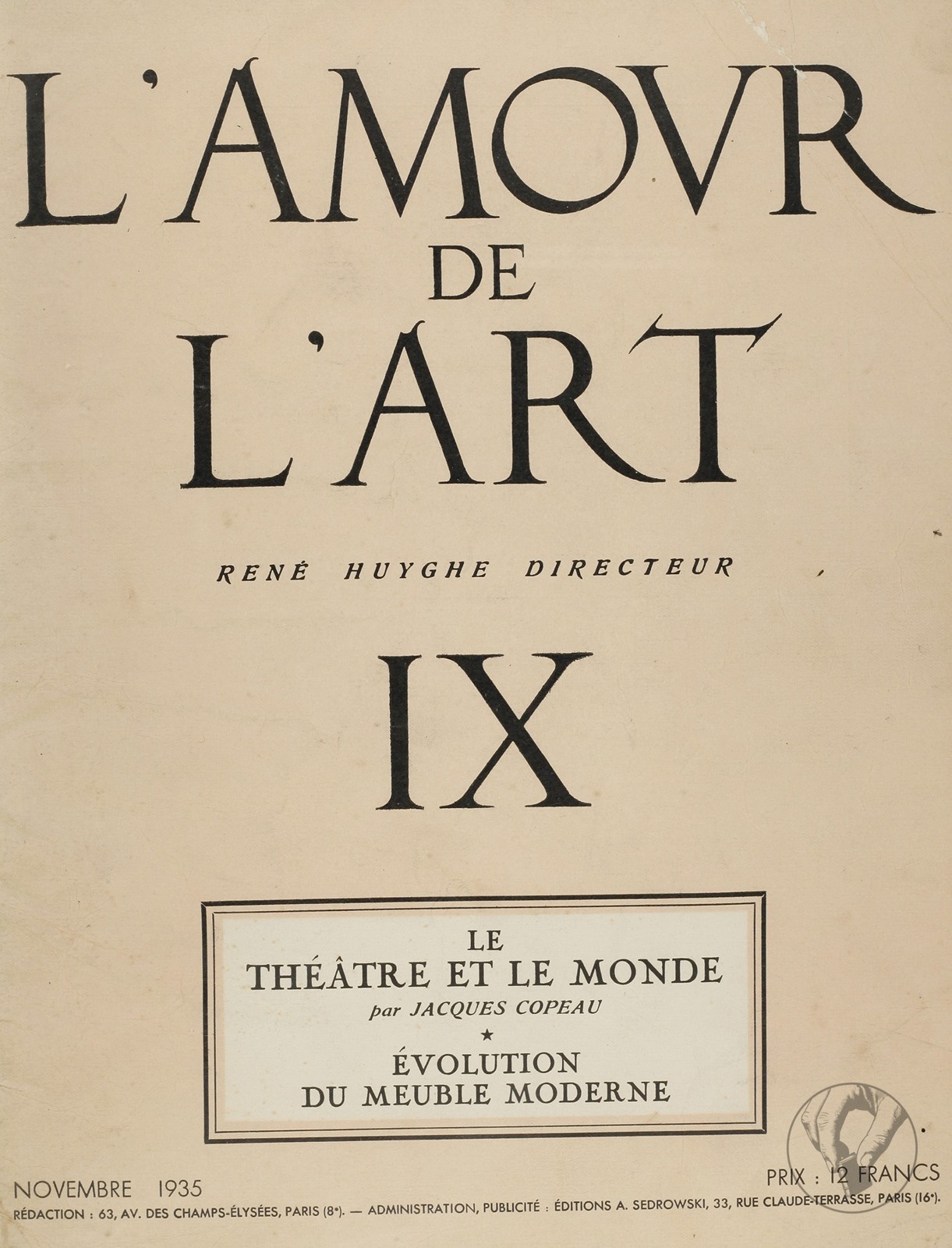 L'Amour de l'art