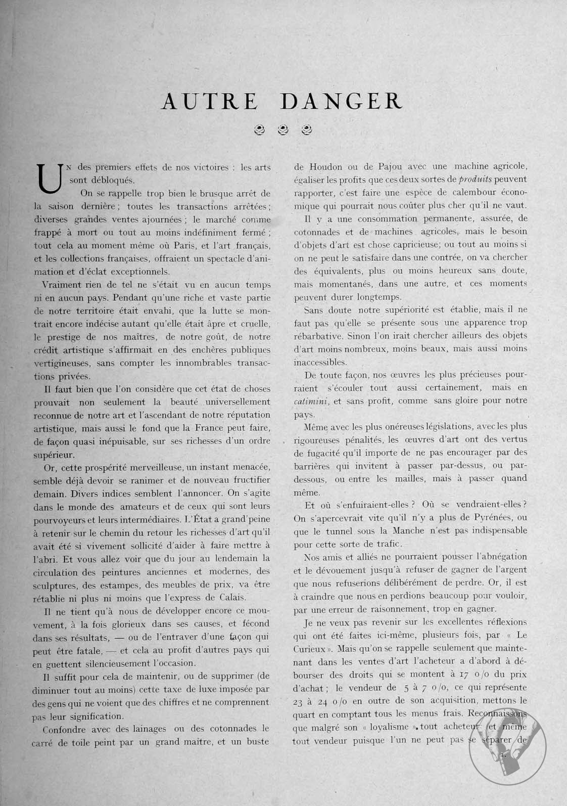 La Renaissance de l'art français et des industries de luxe