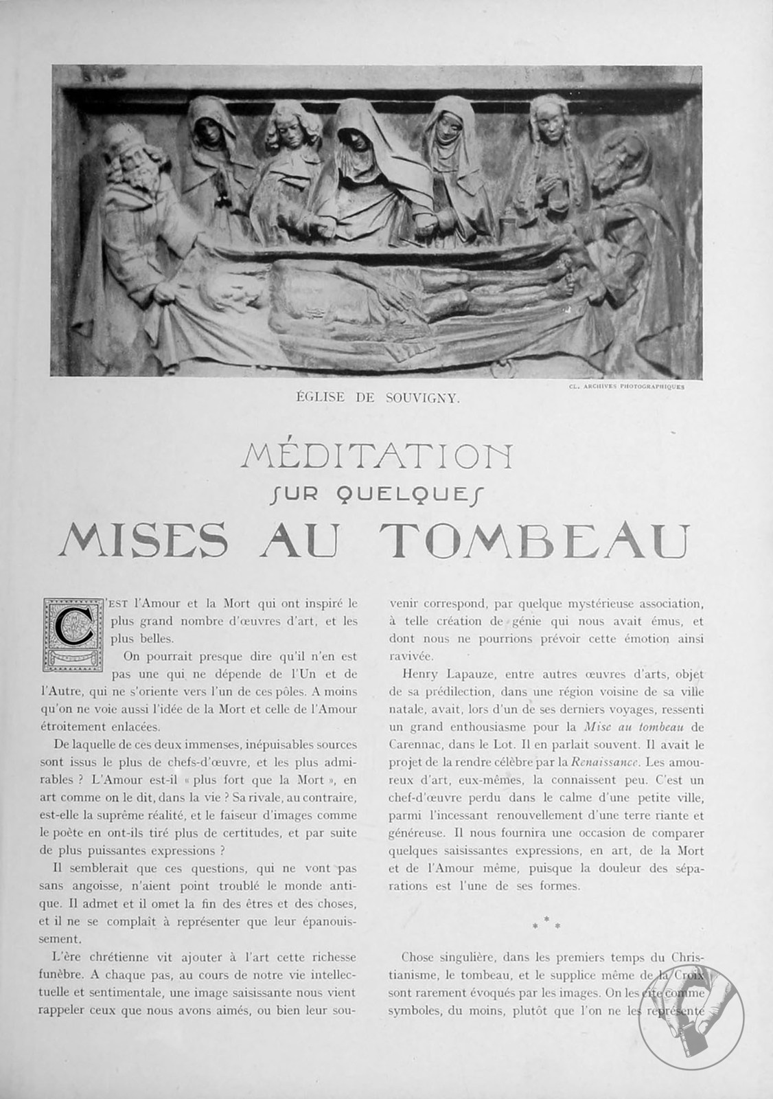 La Renaissance de l'art français et des industries de luxe