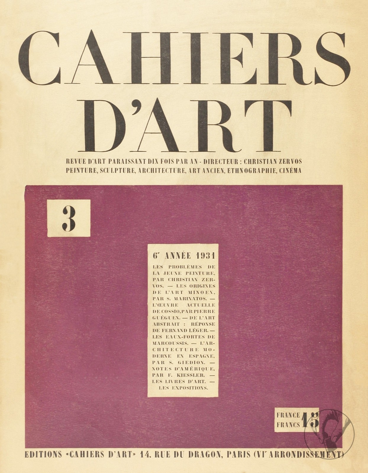 Cahiers d'Art