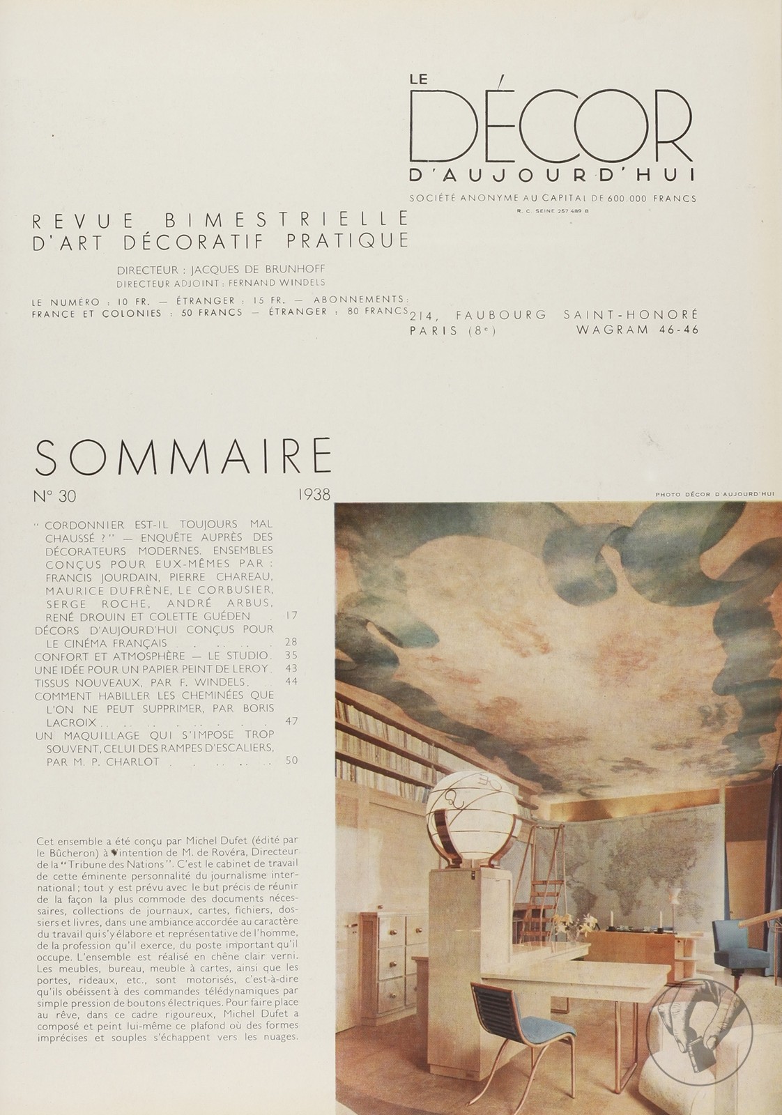 Le Décor d'Aujourd'hui