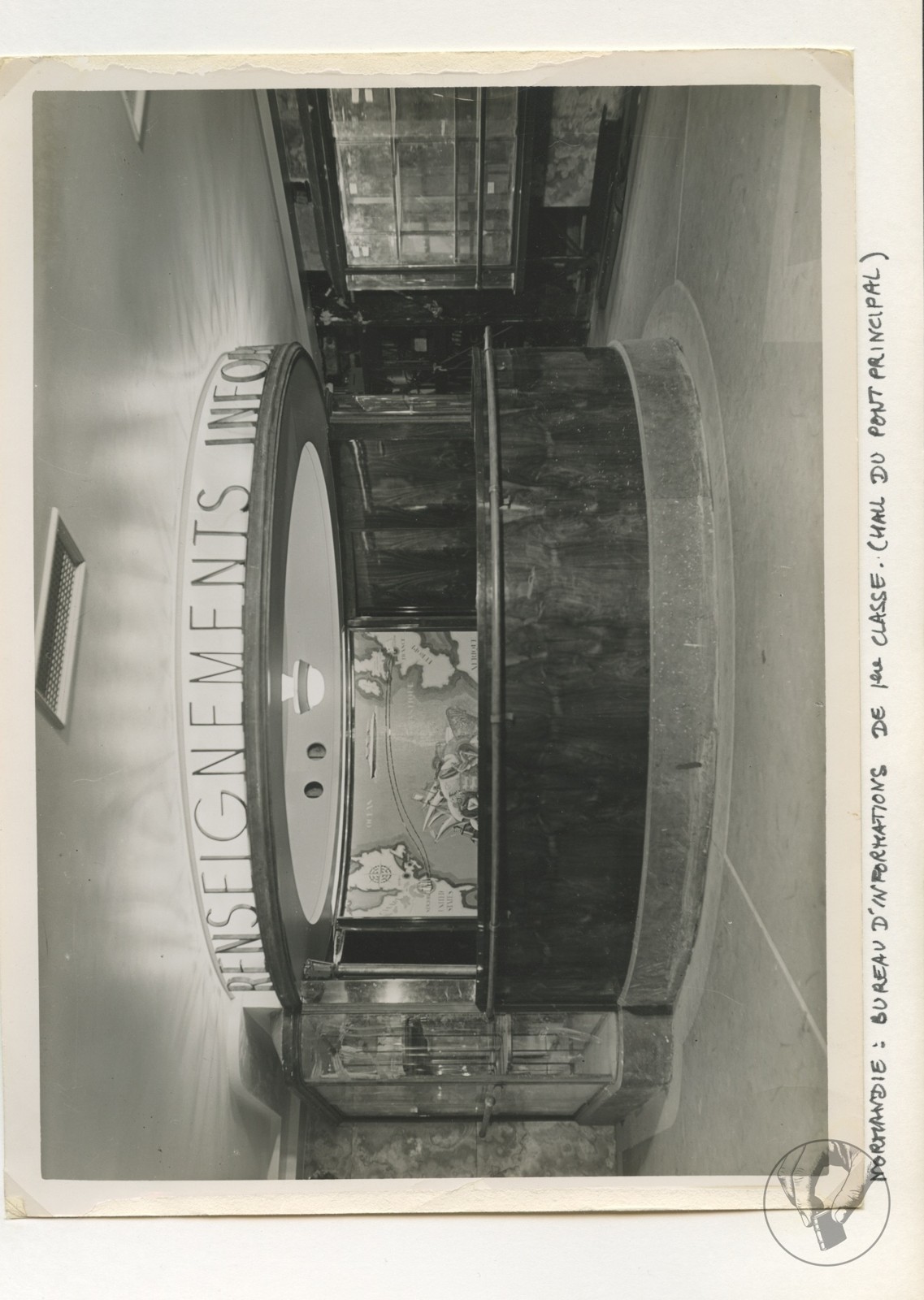 Paquebot Normandie - Halls et Promenades