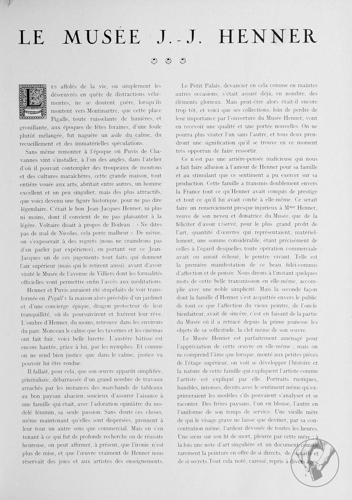 La Renaissance de l'art français et des industries de luxe
