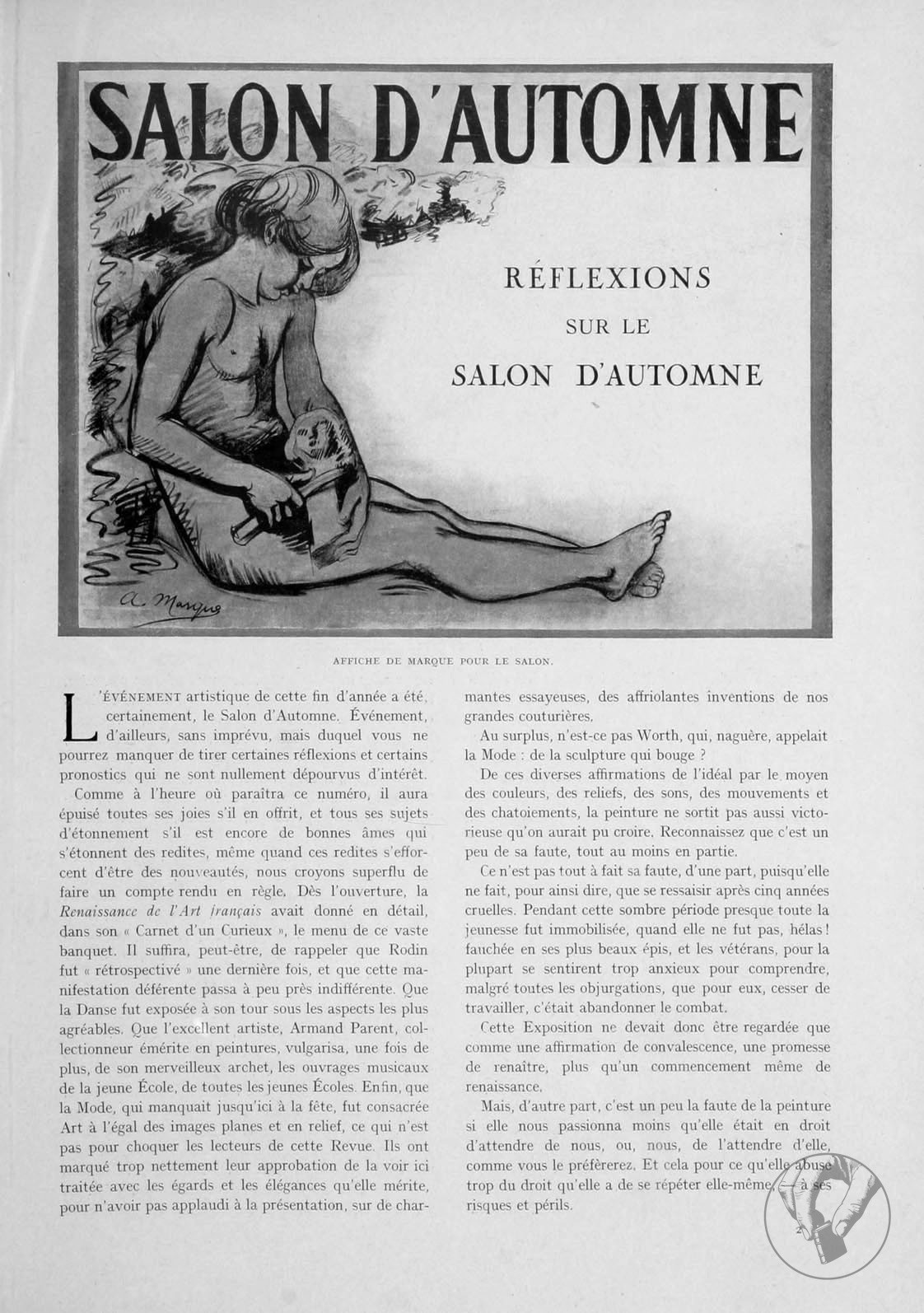 La Renaissance de l'art français et des industries de luxe