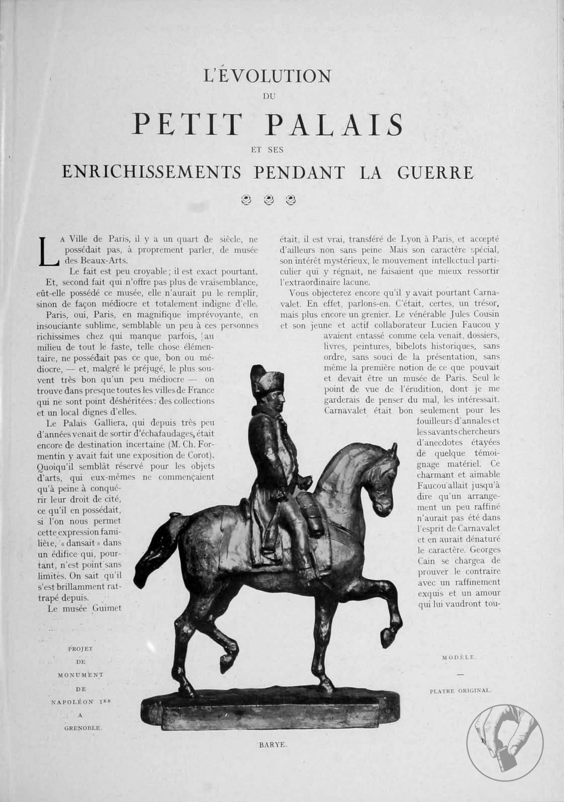 La Renaissance de l'art français et des industries de luxe