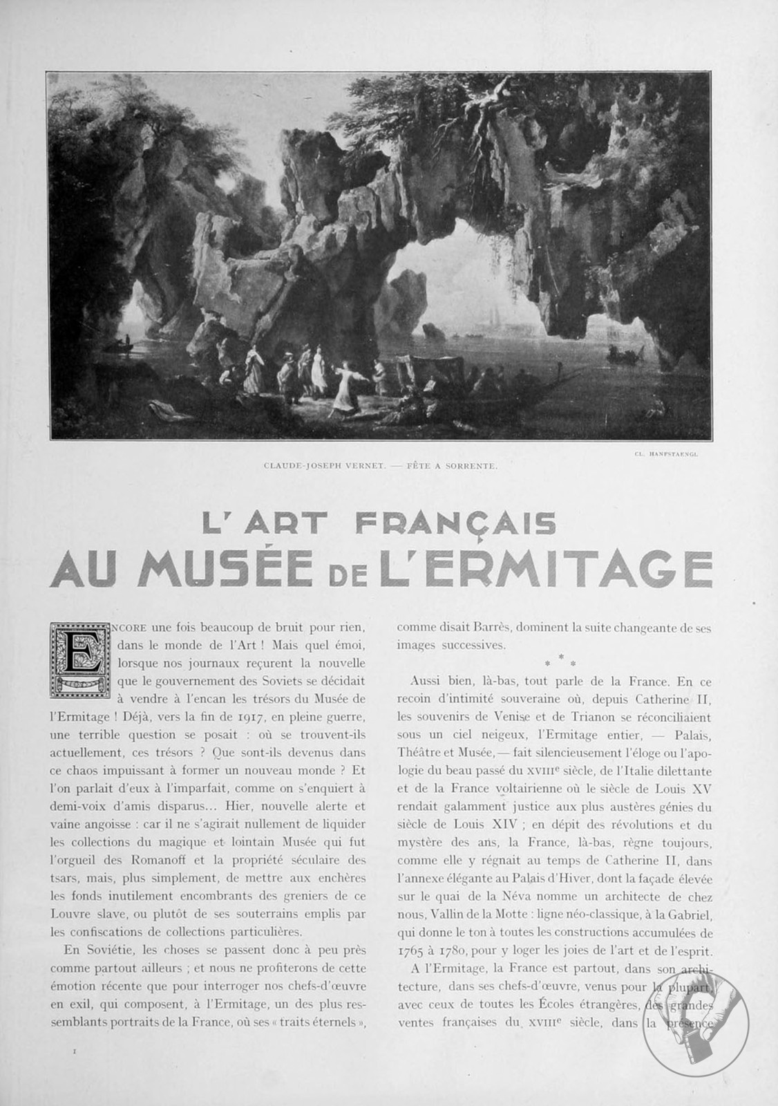 La Renaissance de l'art français et des industries de luxe